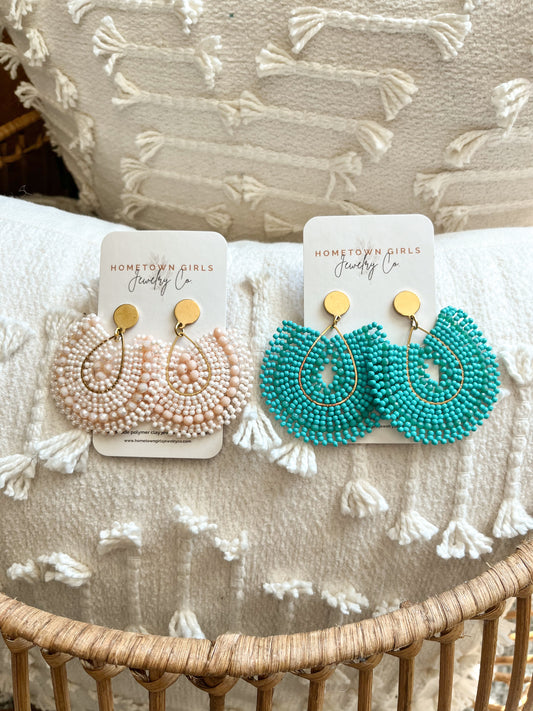 Beaded Dangle Earrings