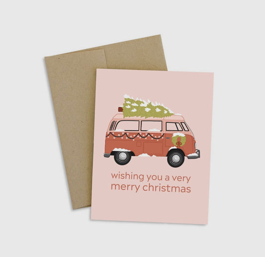 Christmas Van Card