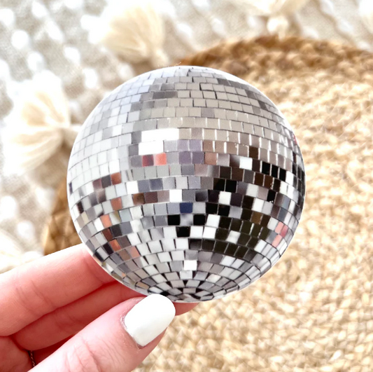 Disco Ball Sticker 2.8x2.8in.